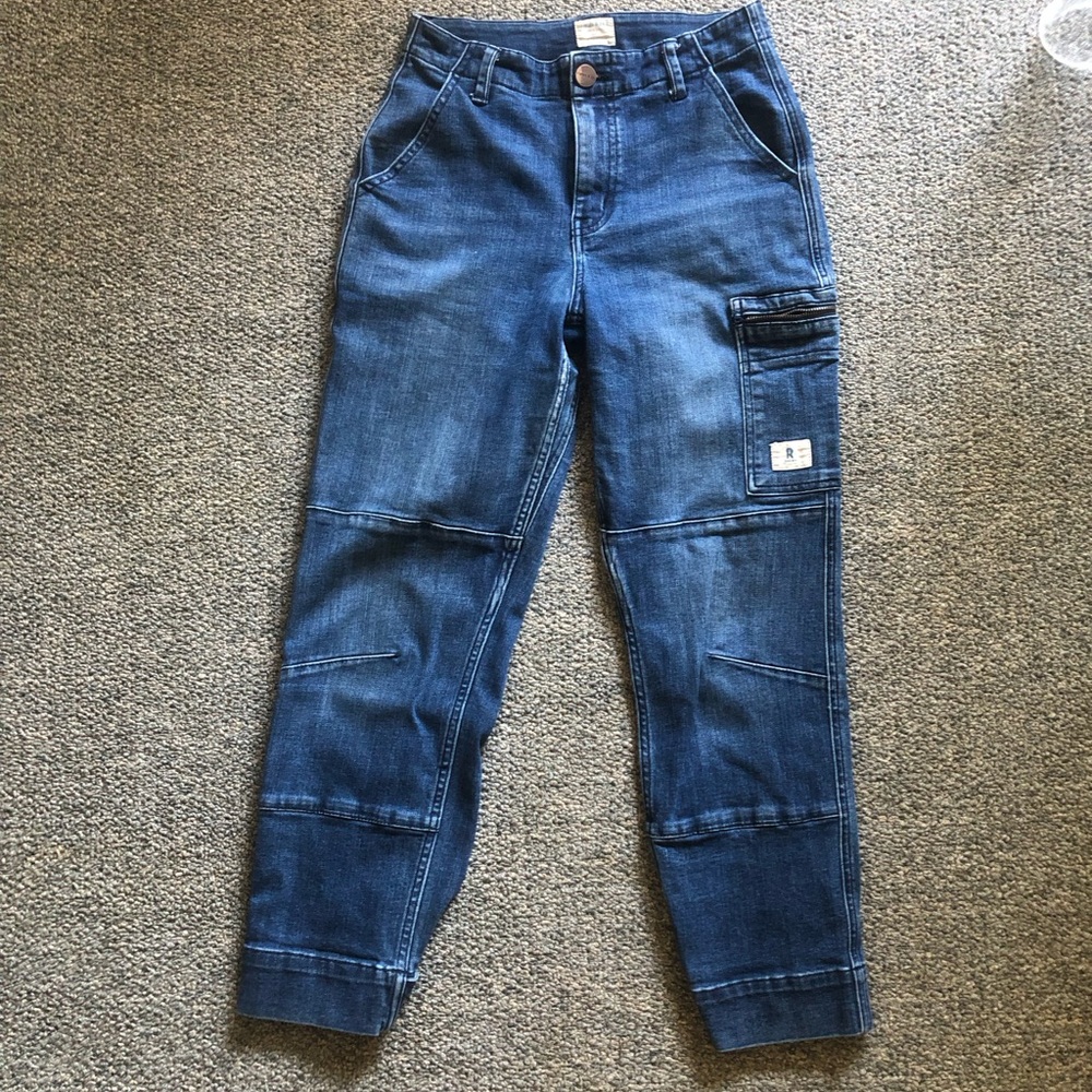 Ripton Jeans Sz 26 gusseted crotch for biking